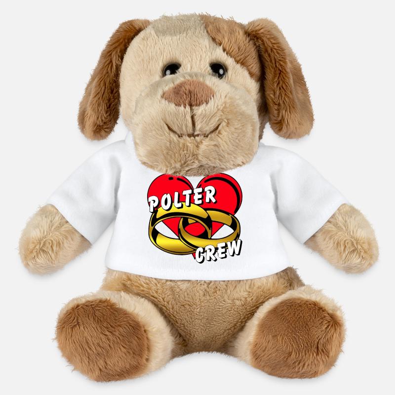 Polter Crew , Junggesellenabschied ............... - MiniFeet® Hund Helge - Weiß