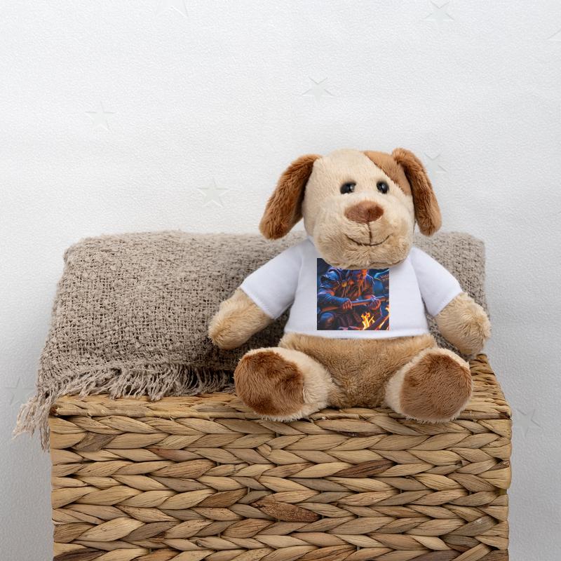 Fantasy Wikinger mit einer Axt MiniFeet® Hund Helge