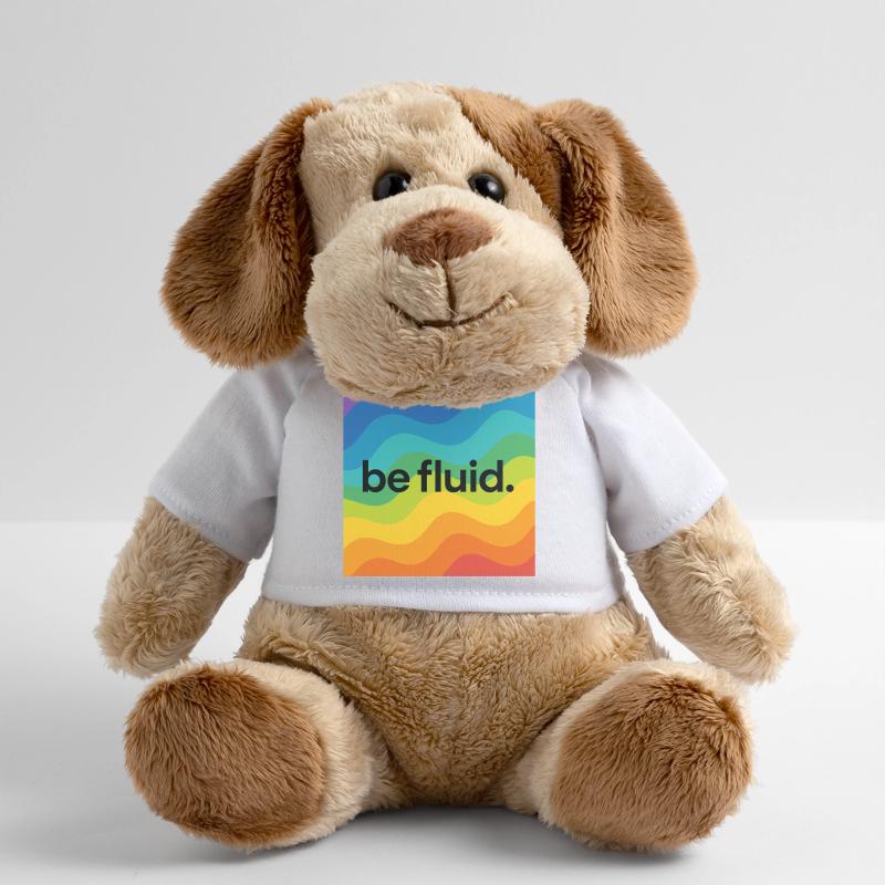 Be Fluid – LGBTQ+ Pride Design mit progressiver Bo MiniFeet® Hund Helge
