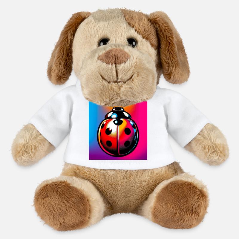 Marienkäfer - MiniFeet® Hund Helge - Weiß