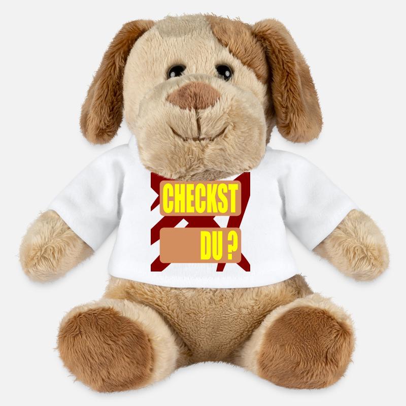 CHECKST DU WORTSCHATZ - MiniFeet® Hund Helge - Weiß