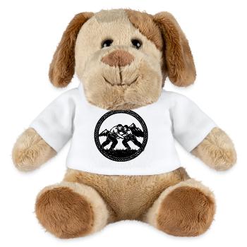 Schwinger_1_black - MiniFeet® Hund Helge - Weiß - Vorne