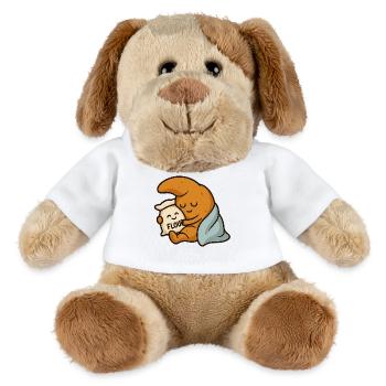 Sleep croissants - MiniFeet® Dog Helge - white - Front