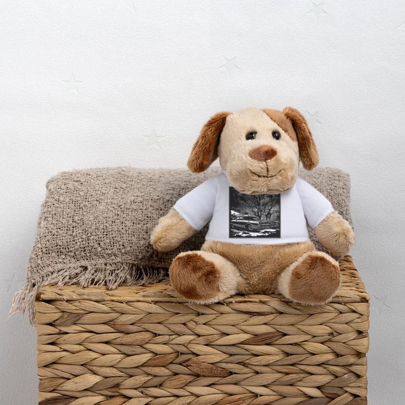 Oldtimer Oldtimer unter verwunschenem Baum MiniFeet® Hund Helge