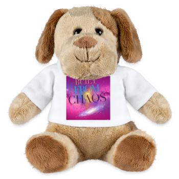 Cosmic Revelation with Chaos Motif - MiniFeet® Dog Helge - white - Front