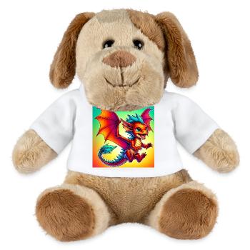 dragon - MiniFeet® Dog Helge - white - Front