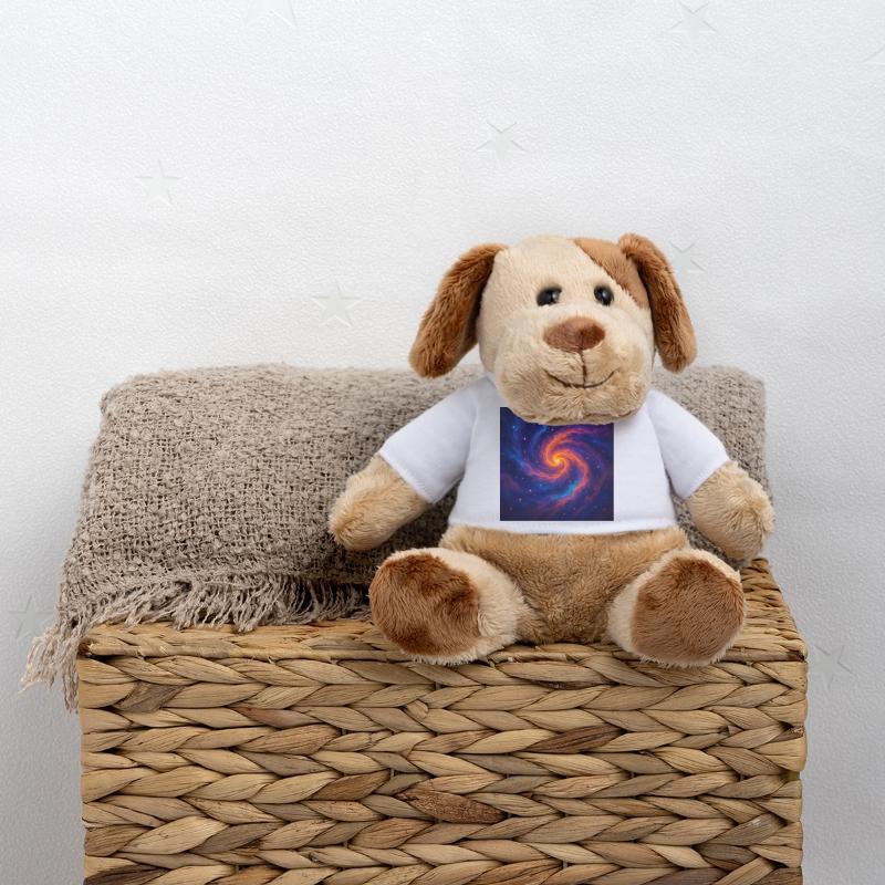 Vortex galactique dans l’espace Chien en peluche Helge MiniFeet®