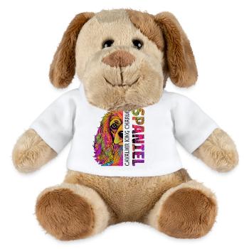 Cavalier King Charles Spaniel - MiniFeet® Hund Helge - Weiß - Vorne