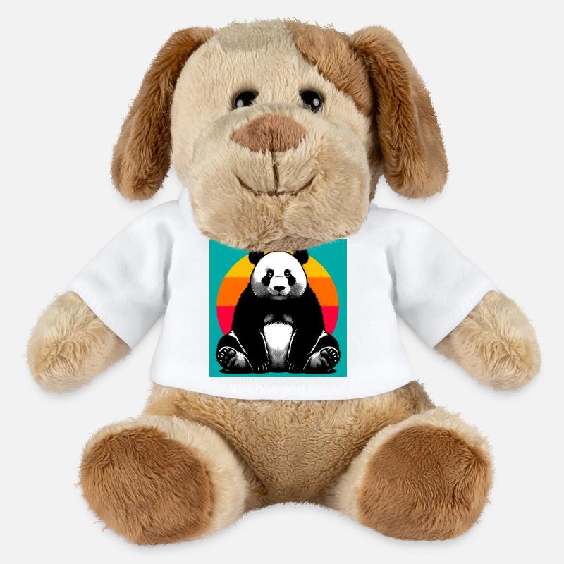 Panda - MiniFeet® Hund Helge - Weiß