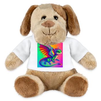 dragon - MiniFeet® Dog Helge - white - Front