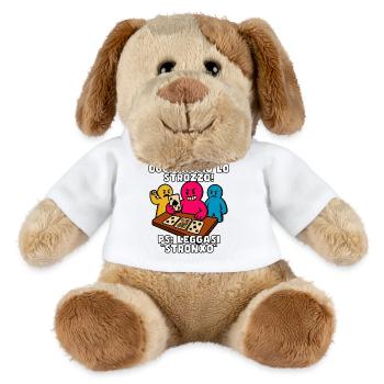 Aujourd’hui, je suis un usurier ! - Chien en peluche Helge MiniFeet® - blanc - Devant