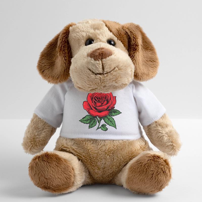 Rose Chien en peluche Helge MiniFeet®