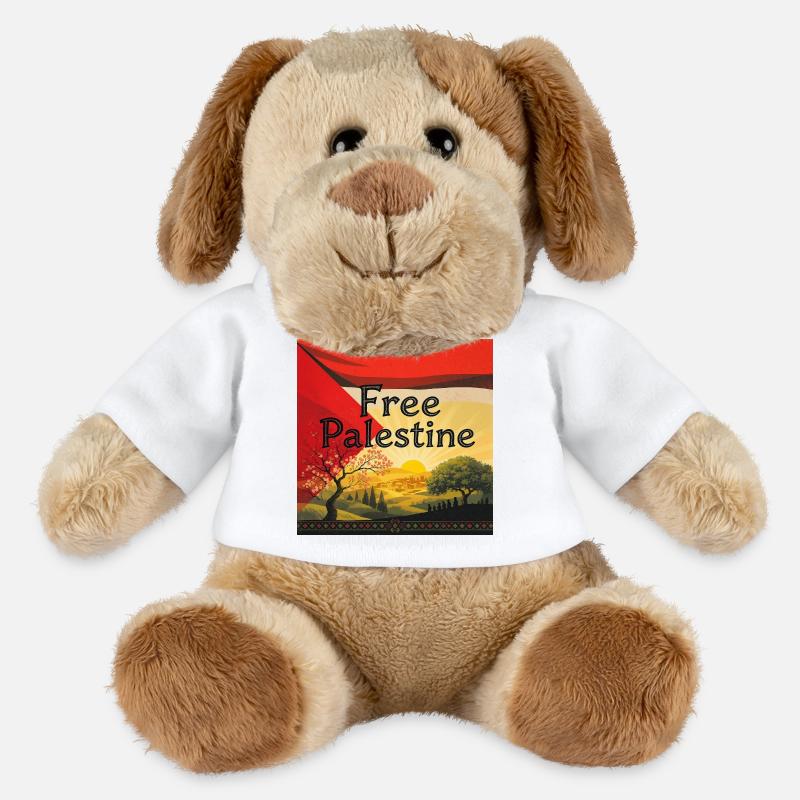 Palestine - MiniFeet® Hund Helge - Weiß
