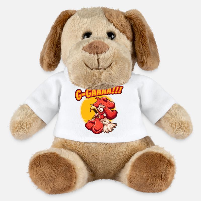 Crazy Screaming G-Gaaaa - MiniFeet® Dog Helge - white