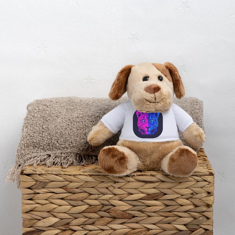 Neon Geometric Leopard MiniFeet® Dog Helge
