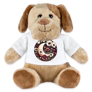 Moonlit Bloom Circular - MiniFeet® Dog Helge - white - Front