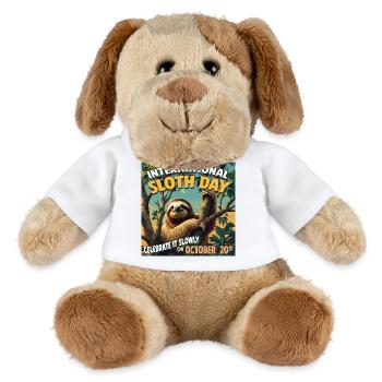 20. Oktober – Internationaler Tag des Faultiers - MiniFeet® Hund Helge - Weiß - Vorne