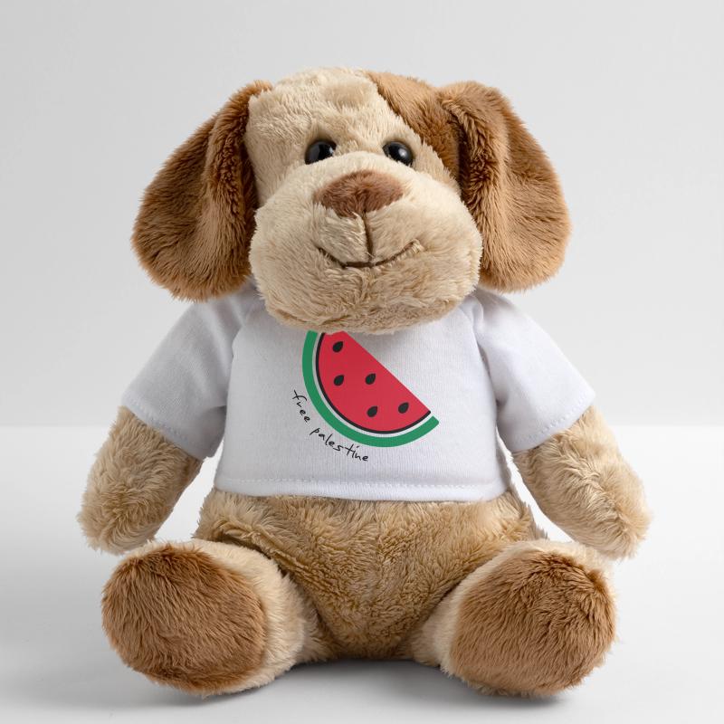 Tranche de pastèque Pop Art Chien en peluche Helge MiniFeet®