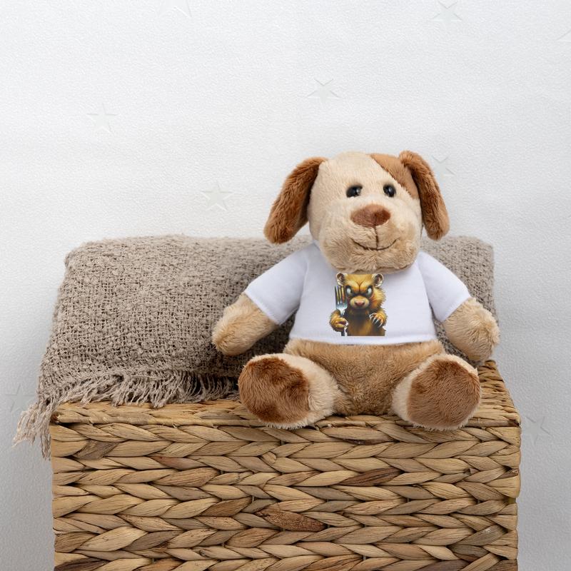 Horror-Hamster mit Gabel MiniFeet® Hund Helge