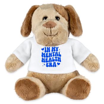 Mental Health Selfcare Achtsamkeit Geschenk - MiniFeet® Hund Helge - Weiß - Vorne