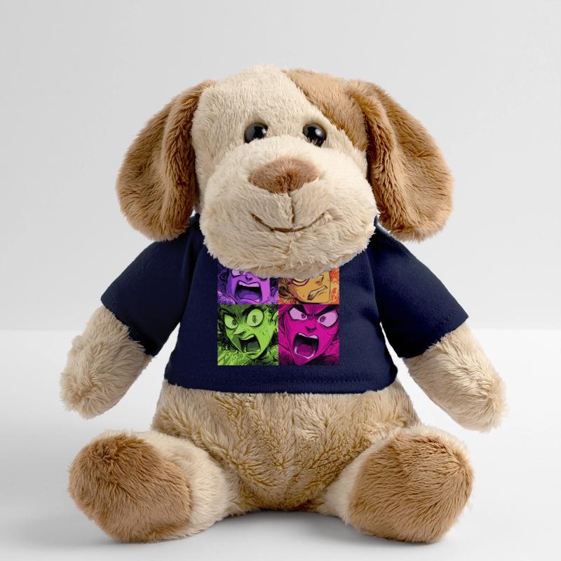 Farbenexplosion Schreie Collage Hexen MiniFeet® Hund Helge