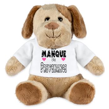 Lacking Thoughtfulness - MiniFeet® Dog Helge - white - Front