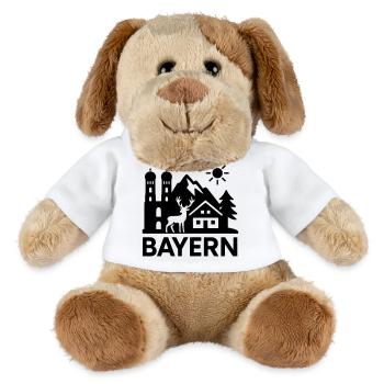 Bavaria Landmark State - MiniFeet® Dog Helge - white - Front
