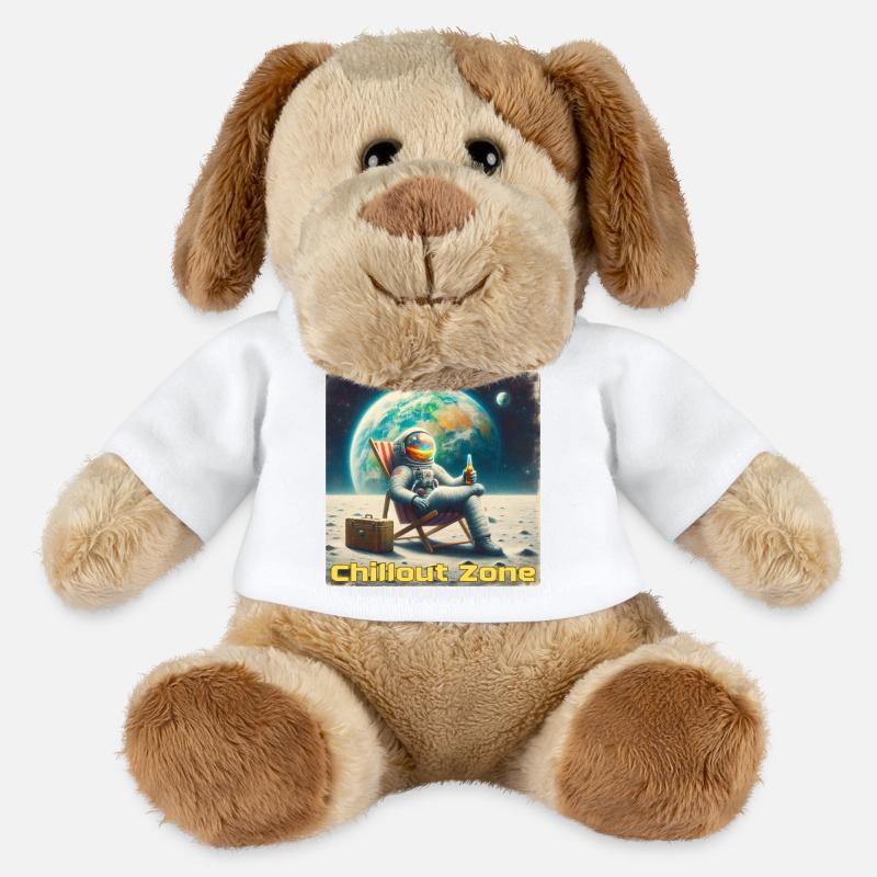 Chillout Zone Astronaut - MiniFeet® Hund Helge - Weiß