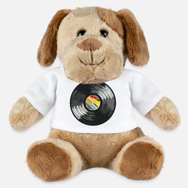 Vinyl_4 - MiniFeet® Dog Helge - white