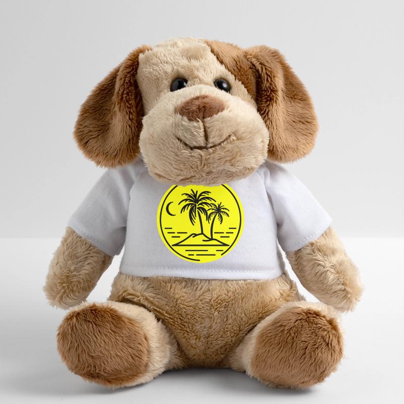 Palm Tree Island Symbol Beach MiniFeet® Dog Helge