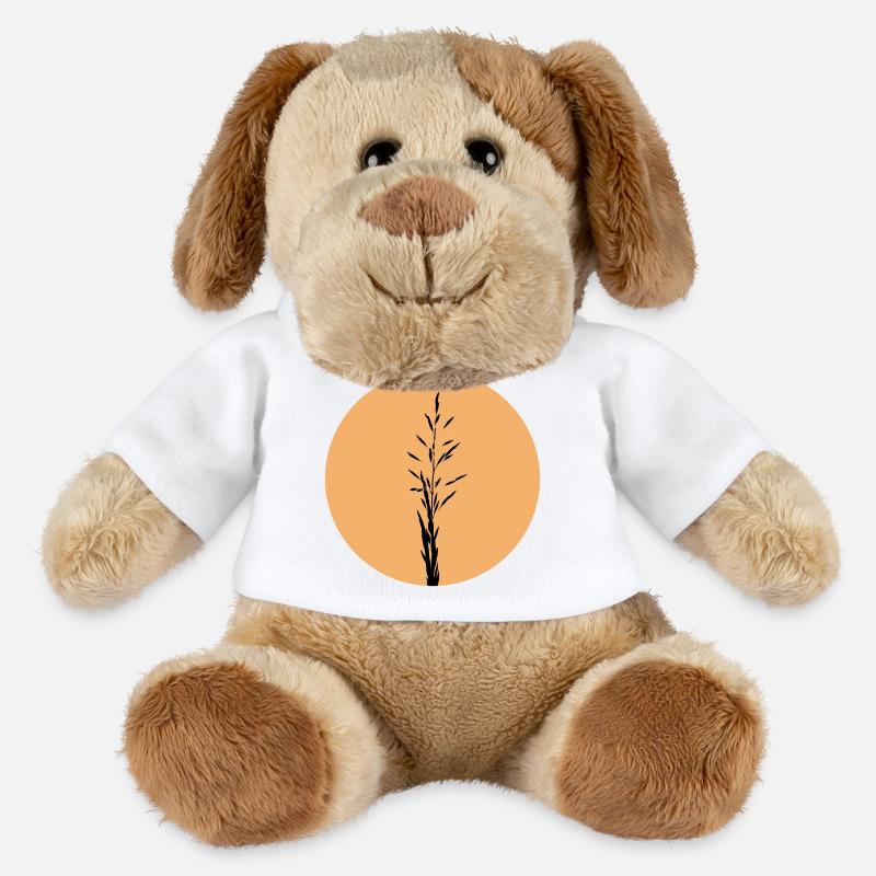 Silhouette im Sunset Circle - MiniFeet® Hund Helge - Weiß