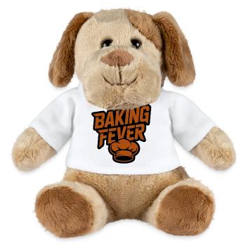 Backfieber Chefmotiv - MiniFeet® Dog Helge - white - Front