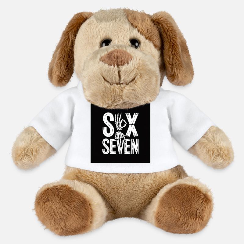 Sox Seven Skeleton Hand - MiniFeet® Dog Helge - white