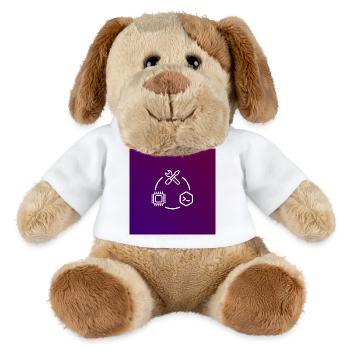 TechKreis Chip Code Werkzeug - MiniFeet® Hund Helge - Weiß - Vorne