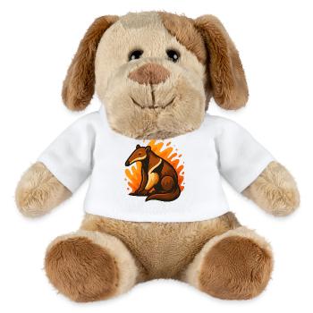 Burning Anteaters - MiniFeet® Dog Helge - white - Front