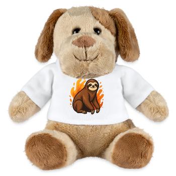 Flammendes Faultier - MiniFeet® Hund Helge - Weiß - Vorne