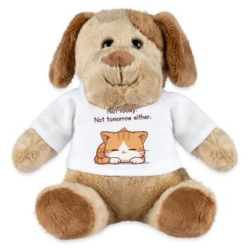 Sleeper kitten Not today Not tomorrow - MiniFeet® Dog Helge - white - Front
