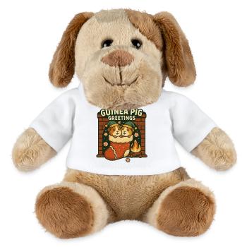 Meerschweinchengrüße - MiniFeet® Hund Helge - Weiß - Vorne