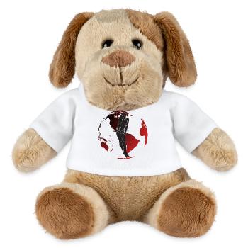 Muscle Up und Red Globe - MiniFeet® Hund Helge - Weiß - Vorne