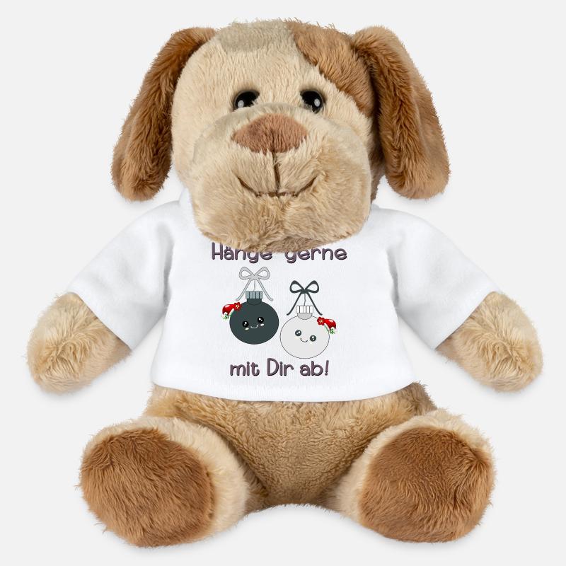 Weihnachtskugeln Weihnachten Freunde - MiniFeet® Hund Helge - Weiß