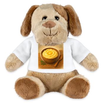 Mashed potatoes - MiniFeet® Dog Helge - white - Front