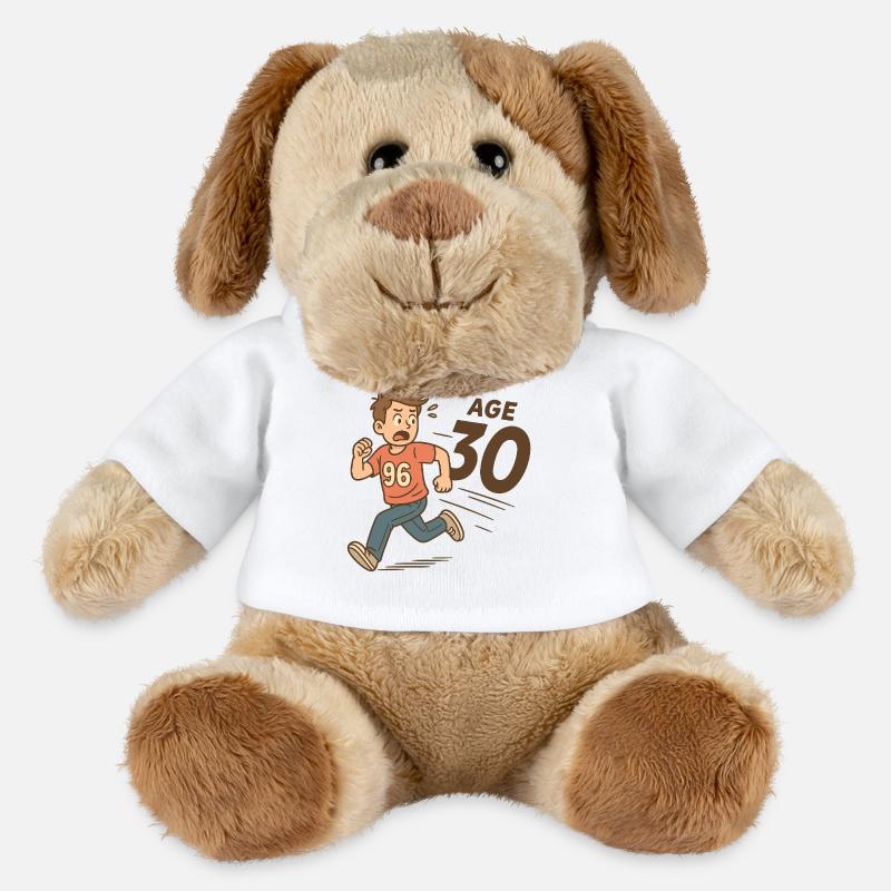 Born in '96 – Not Ready for 30 - MiniFeet® Dog Helge - white