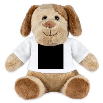 Square - MiniFeet® Dog Helge - white - Front