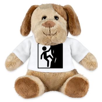 Klettern Symbol Sport - MiniFeet® Hund Helge - Weiß - Vorne