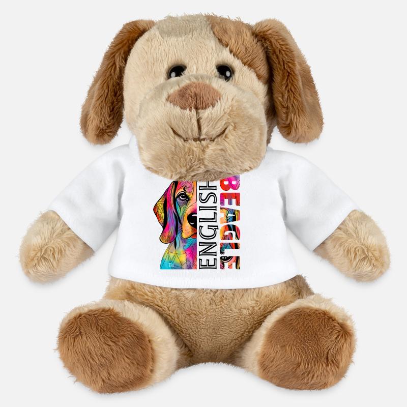 Beagle - MiniFeet® Dog Helge - white