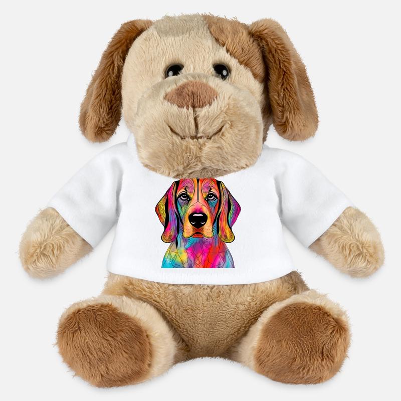 Beagle - MiniFeet® Hund Helge - Weiß