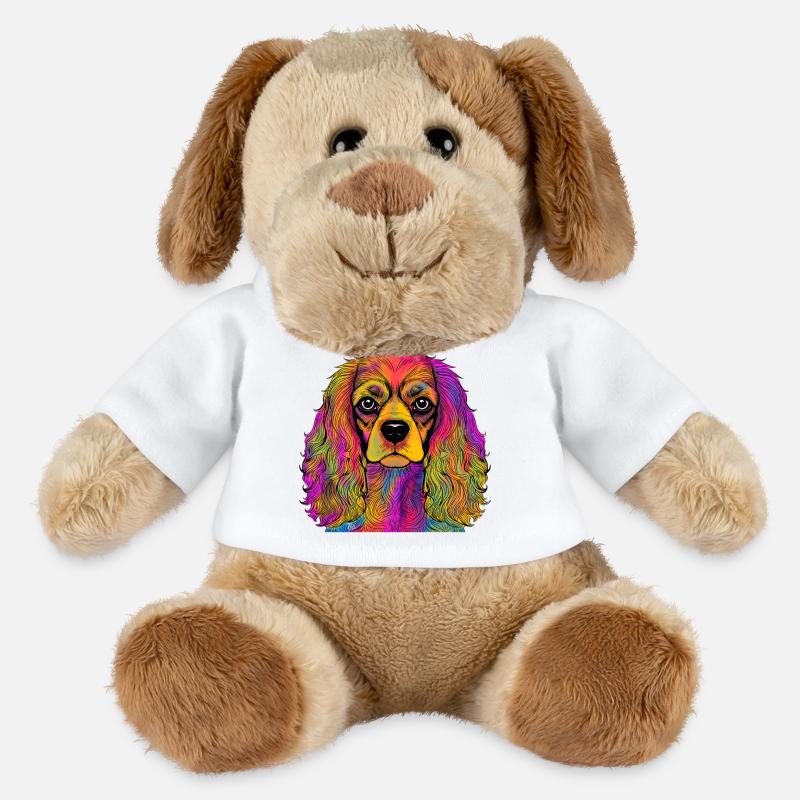 Cavalier King Charles Spaniel - MiniFeet® Dog Helge - white