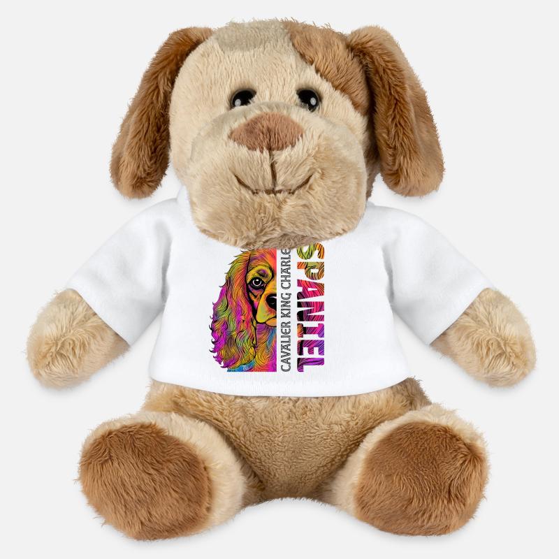 Cavalier King Charles Spaniel - MiniFeet® Dog Helge - white
