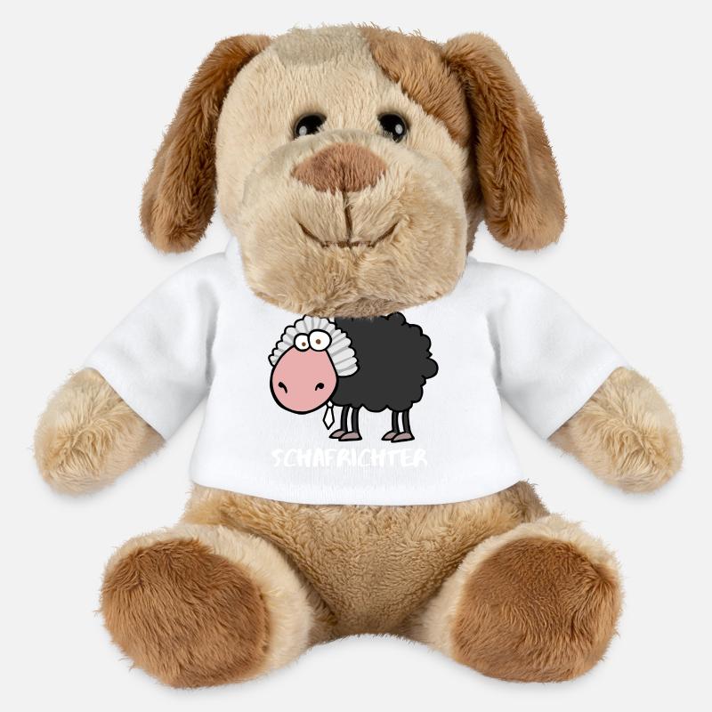 Schafrichter - MiniFeet® Hund Helge - Weiß