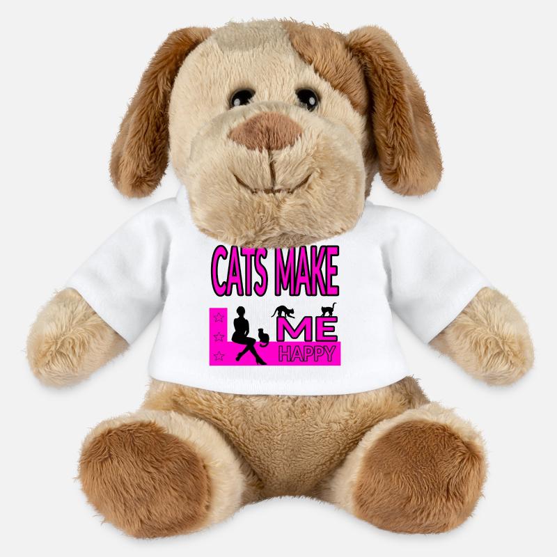 Katzen - MiniFeet® Hund Helge - Weiß